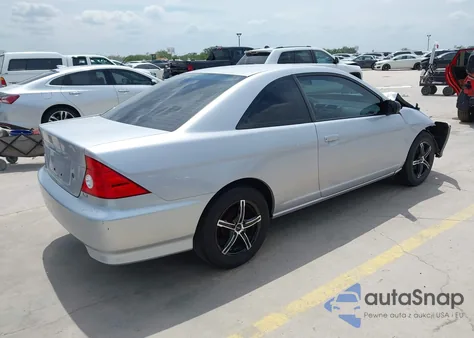 2004 Honda Civic Lx z USA, uszkodzony, nr VIN 1HGEM21544L079405